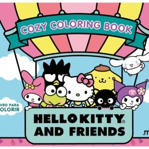Livro de Colorir - Cozy Hello Kitty and Friends - Mood