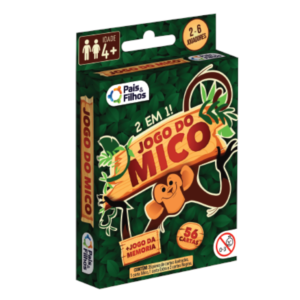 Mico + jogo da memória - 2 em 1 - Pais e Filhos