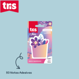 Notas Autoadesivas Primavera - 50 folhas - Tris