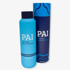 Garrafa Acqua 600ml Pai Amigo - Zona Criativa