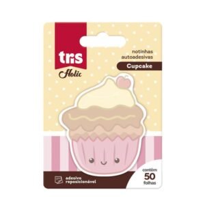 Nota autoadesiva de Cupcake - 50 folhas - Tris