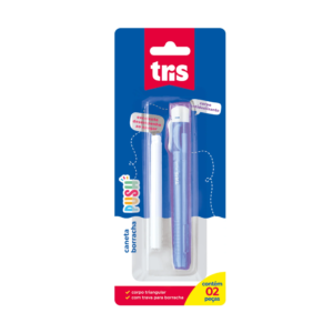 Borracha Caneta Push + Refil