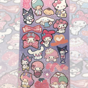 Adesivo holográfico - Sanrio - Hello Kitty - Importado