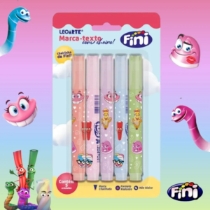 Marca-texto Fini | Marca-texto perfumado | Marca-texto com cheirinho | Leoarte