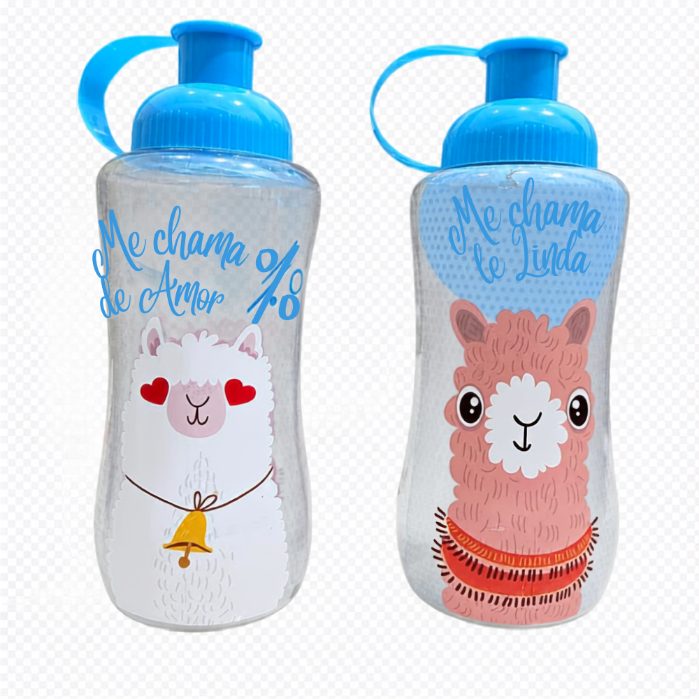 Garrafa Squeeze Lhama 600ml