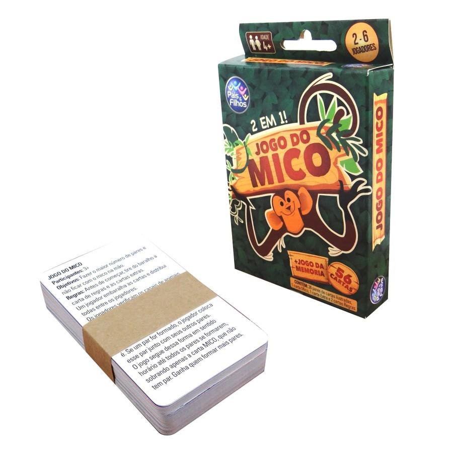 Mico + jogo da memória - 2 em 1 - Pais e Filhos - Imagem 3