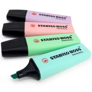 Marca-texto - Stabilo Boss - Tons Pastéis - 1 un. - Stabilo
