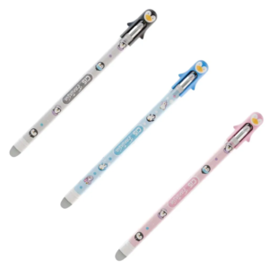 Caneta apagável 0.5mm - fantasia pinguim - Cis