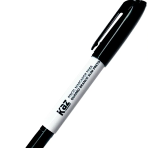 Caneta permanente PRETO/AZUL/VERMELHO | Marcador permanente | Caneta para para quadro branco | Marcador slim | Kaz