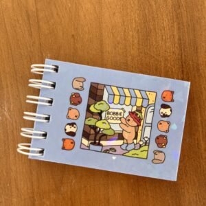 Mini bobbie goods - capa holográfica - azul