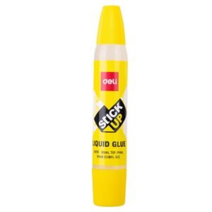 Cola em gel 35ml | 2 pontas | Pincel e bico dosador | Deli