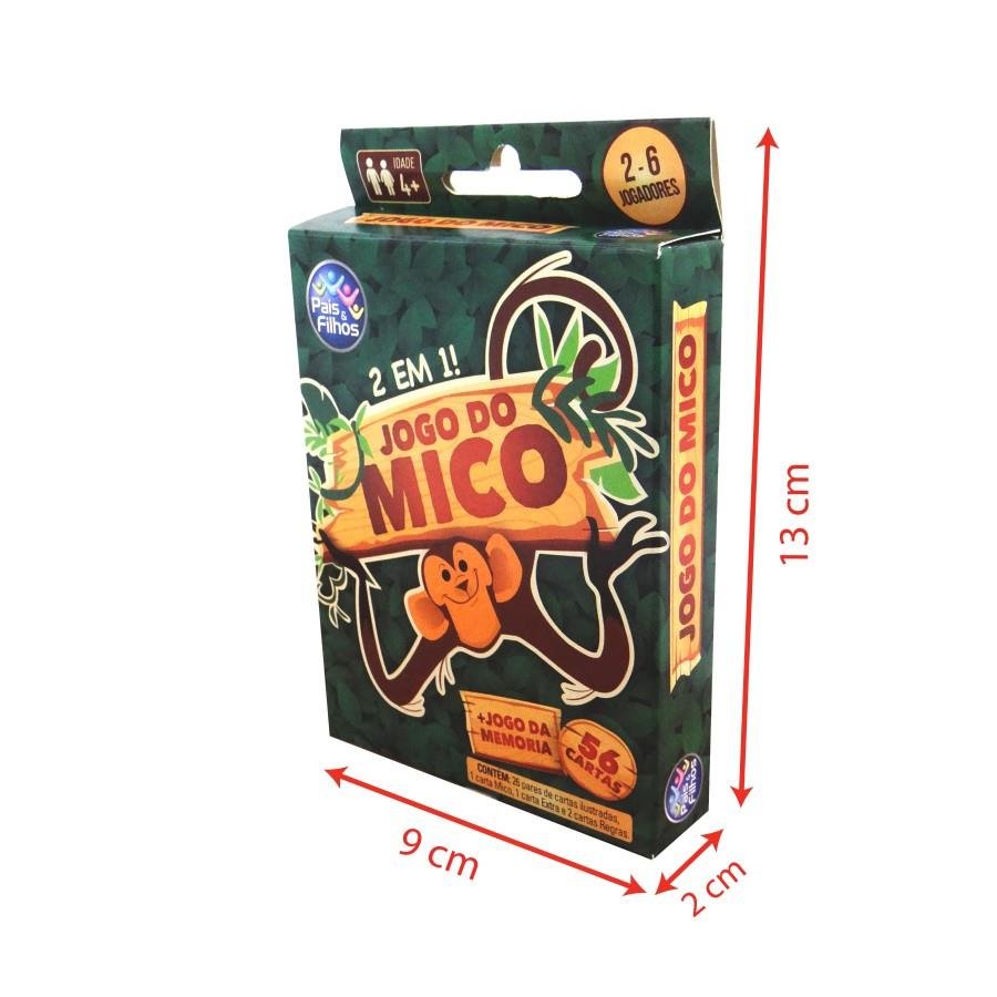 Mico + jogo da memória - 2 em 1 - Pais e Filhos - Imagem 4