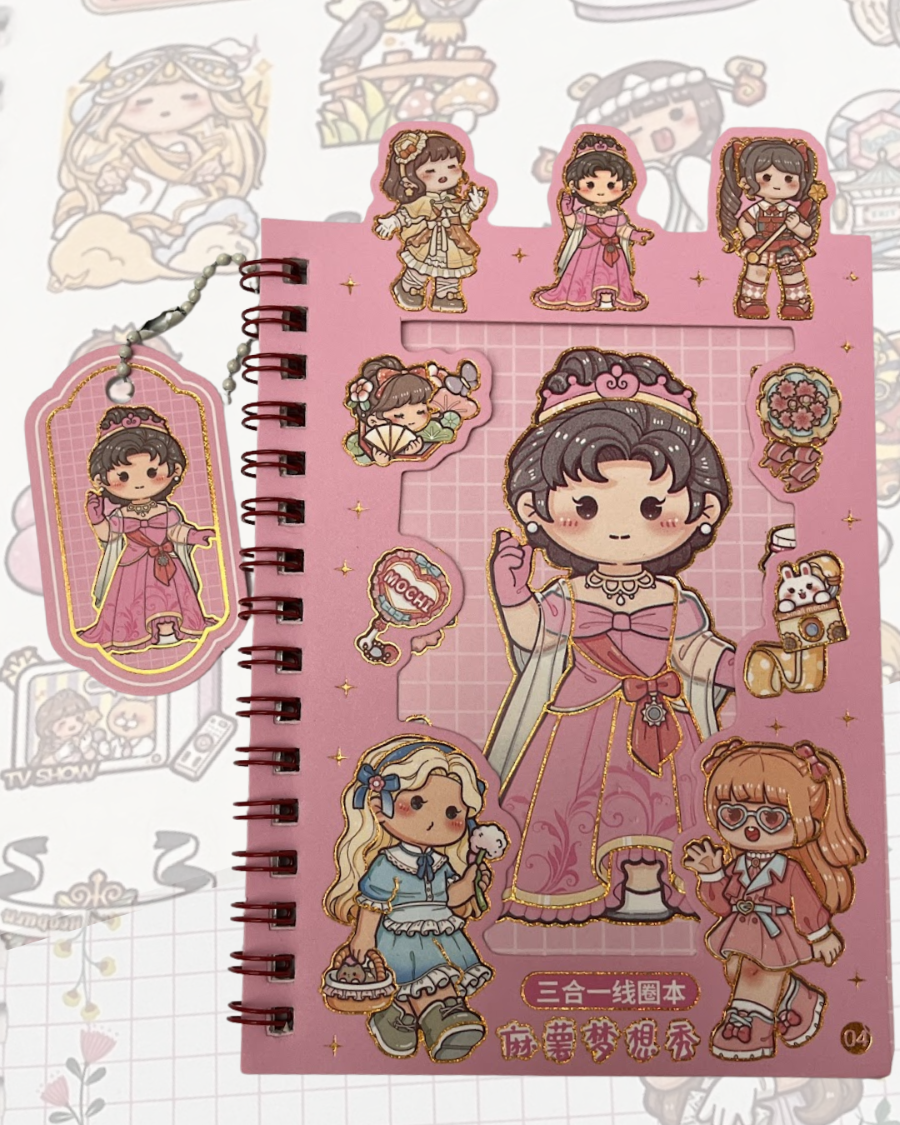 Caderninho de adesivos - Kawaii - Importado - Imagem 3
