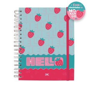 Caderno Smart Reposicionável Mini - 80 folhas - Hello - Dac