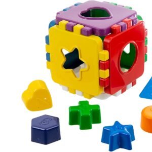 Brinquedo Educativo de Encaixar - Cubo/quadrado - Kendy