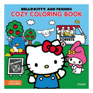 Livro de colorir - Cozy Hello Kitty - Mood