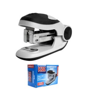 Grampeador Mini (12 folhas) - Preto (7 cm) - Kaz