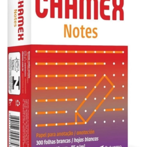 Mini Bloco - Chamex Notes 75g - 300 Folhas 80x115 - Chamequinho | Chamex