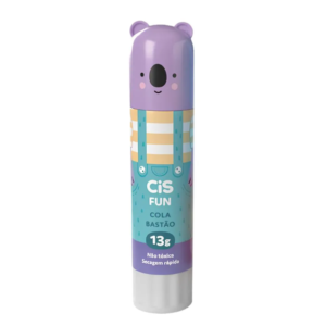 Cola em bastão 13g - Cis Fun | Perfumada e divertida - Roxo