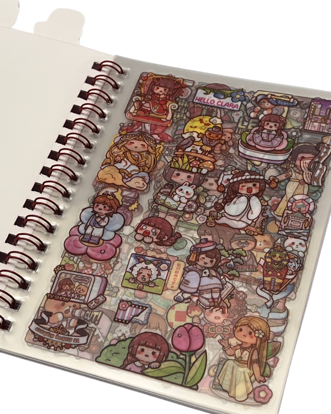 Caderninho de adesivos - Kawaii - Importado - Imagem 6