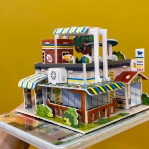 Mini Cenário para Montar DIY - 3D Puzzle