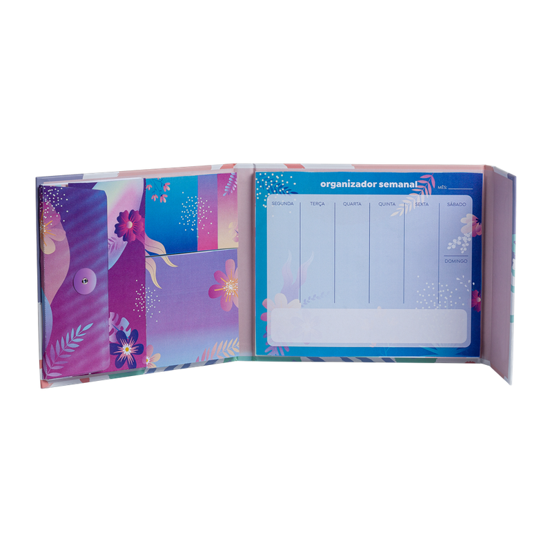Kit Notas Autoadesivas Orvalho Holic Garden - dreamy - 5 blocos de 50 folhas - Tris - Imagem 2