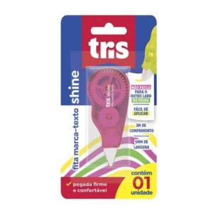 Marca-texto em fita - 3m x 5mm - Tris