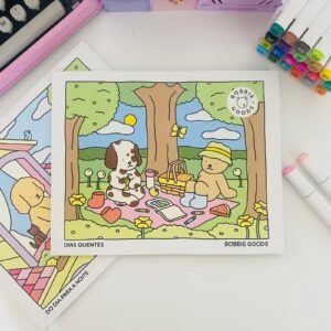 Livro de Colorir Bobbie Goods Dias Quentes